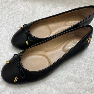 Ralph Lauren Black Ballet Flats Size 5